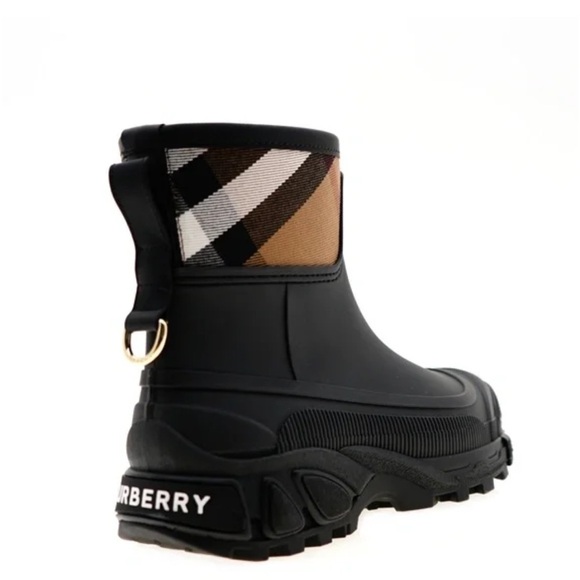 Authentic Burberry Ryan Woman Boots House Check Size 38 New - Picture 4 of 7